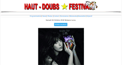 Desktop Screenshot of haut-doubs-festival.com