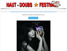 Tablet Screenshot of haut-doubs-festival.com